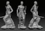 custom 3d sculpting,  clean, detailed and print ready models,